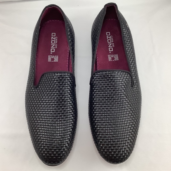 New Capa De Ozono Porcino Leather Loafer 9.5 Black - Picture 4 of 13